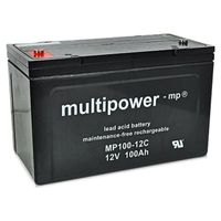 Batterie au plomb/acide multipower MP100-12C 100Ah