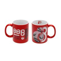 SD toys - Mug Star Wars Les Derniers Jedi - BB-8 Resistance Hero Blanc Et Rouge