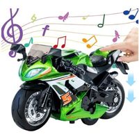 3 en 1 Jouet de Voiture Modèle de Moto à Tirer de Électronique avec 3 en 1 Jouet de Voiture Modèle de Moto à Tirer de Électronique avec
