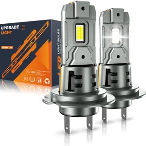 Ampoule phare - feu Ampoule H7 LED Avec Ventilateur Silencieux 26000LM