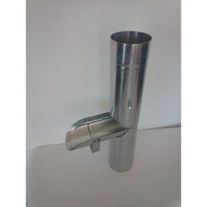 Récupérateur Deau Zinc 100mm Achat Vente Gouttière