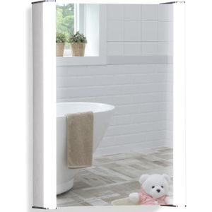 Armoire De Toilette Salle De Bain Avec Miroir Achat Vente Pas Cher