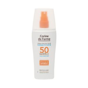 SOLAIRE CORPS VISAGE Spray protecteur SENSITIVE+ SPF50