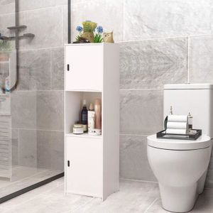 Meuble De Salle De Bain En Bois Cdiscount Maison