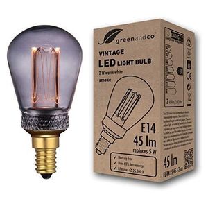 AMPOULE - LED greenandco® Ampoule à LED Décorative Style Vintage