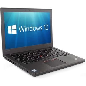 ORDINATEUR PORTABLE Lenovo ThinkPad X270 - Intel Core i3 - 8 Go - SSD 
