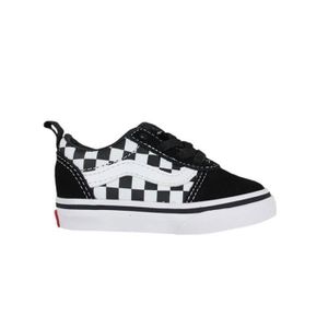 SLIP-ON Chaussures Vans Ward Slip-On à carreaux noir et bl