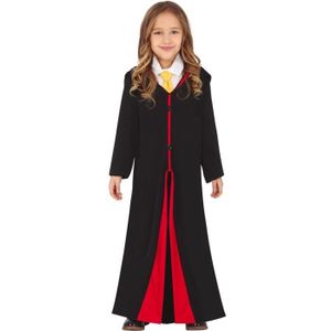 AOOWU Costume Magicien, Deguisement Sorcier per Enfant, Déguisement Cosplay  Sorcier, Magique Cape avec Cravate écharpe et Bag