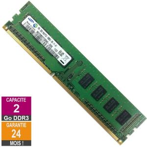 MÉMOIRE RAM Barrette Mémoire 2Go RAM DDR3 Samsung M378B5773DH0