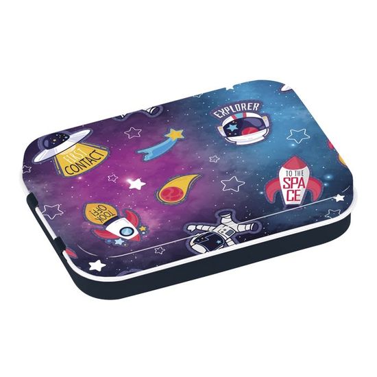 Boîte à Bons Points 'Lenny' En Métal Personnalisée - 2,7 X 9,7 X 6,2 Cm - Idéale Pour École, Motivation, Récompenses