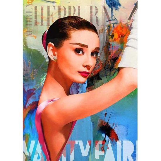 Diamond Painting Kits Lignes Abstraites DIY 5D Broderie Diamant Peinture Pour Adultes/Enfants Complet Grande Taille Cristal Strass Point De Croix Art Pour La Maison Décor Murale Square Drill,30x90cm