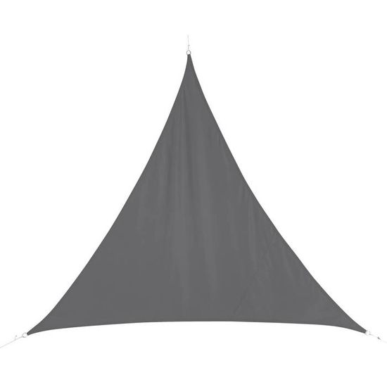 Voile D'Ombrage Triangulaire 3 X 3 X 3 M Curacao - Bleu Orage