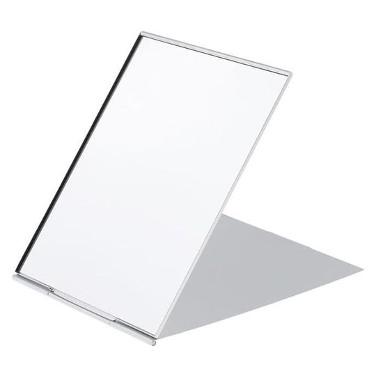 Miroir De Poche Compact Camouflage Avec Loupe, Pliable, Maquillage Cosmétique, Rose/blanc, Neuf