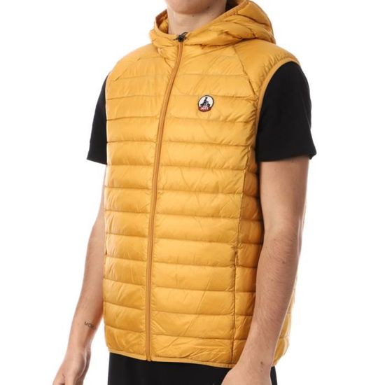 Doudoune sans hotsell manche jaune