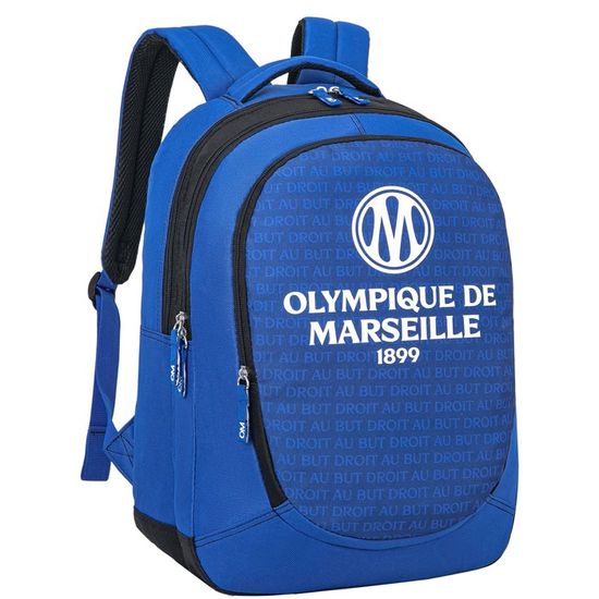 Sac De Sport Olympique De Marseille OM - Taille 70x30cm - Polyester - Officiel