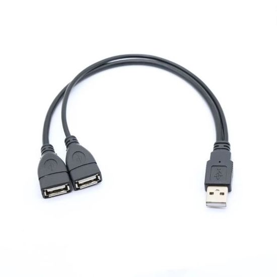 Câble Extension USB Avec Interrupteur Marche/arrêt - Mâle Double Femelle - Marque Uxcell - Neuf