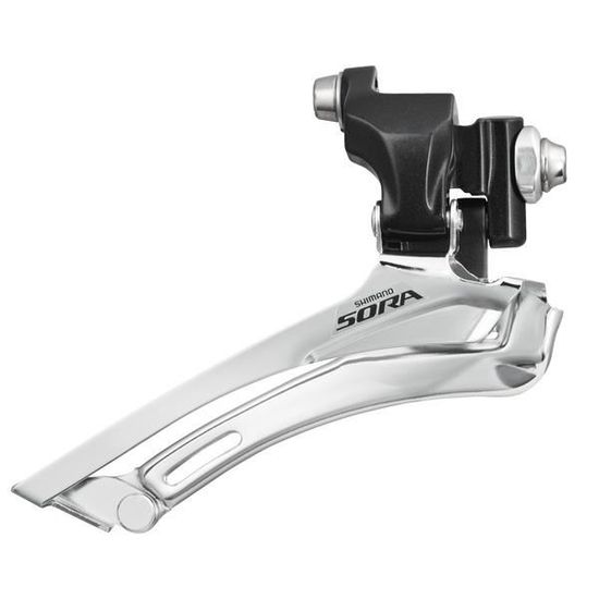 Dérailleur Avant SHIMANO Sora Braser 3500 Gris Mixte 9V