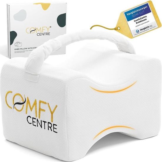 Coussin Veineux Ergonomique Jambes Surélevées – Soutien Genoux & Dos, Idéal Drainage Lymphatique, Jambes Lourdes, Sommeil – Mousse Adaptée 1m65-1m90