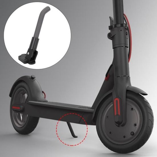 Béquille De Rechange Pour Ninebot F20/F25/F30/F40 | Acier Allié, Antirouille, Noire, Avec Vis, Facile à Installer