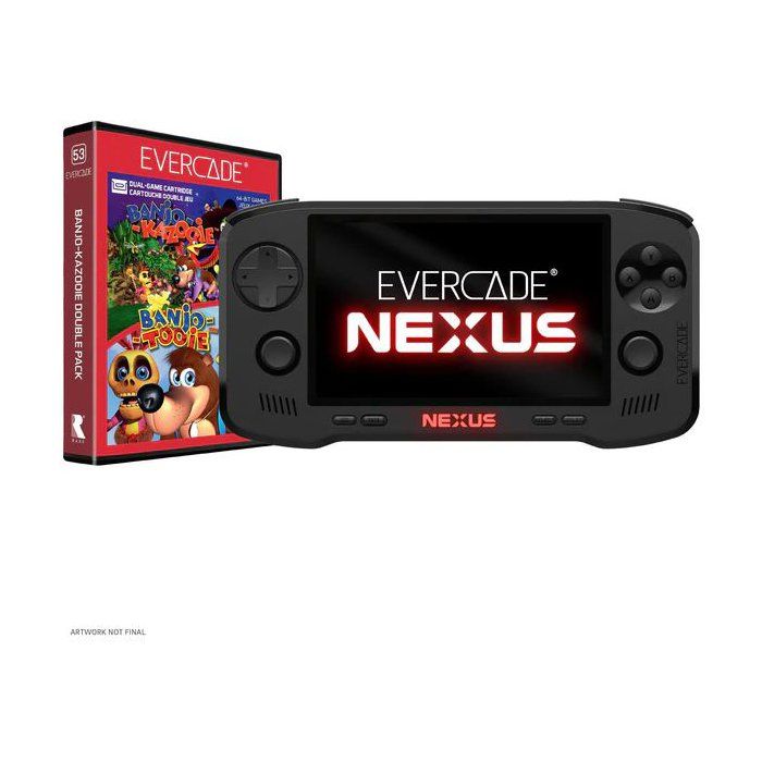 Console rétro EVERCADE Nexus & Banjo Kazooie Double Pack Standard