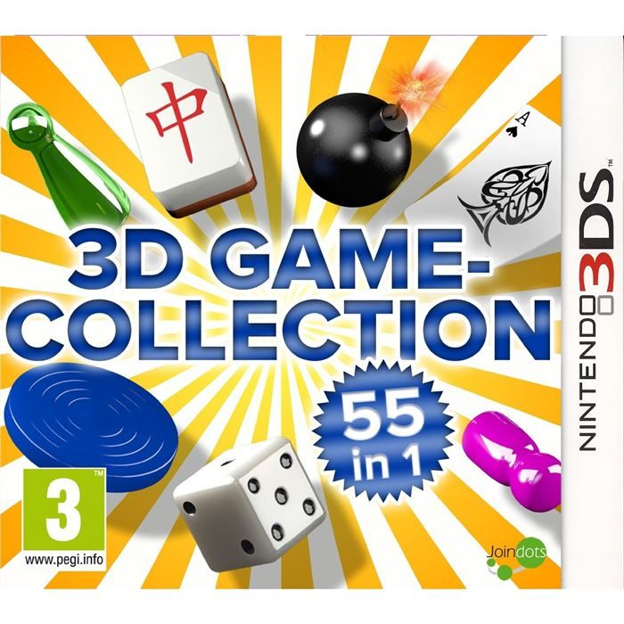 Eidos Interactive 3D Game Collection / Jeu Console 3DS