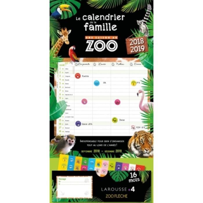 Calendrier 2022 Zoo De La Flèche