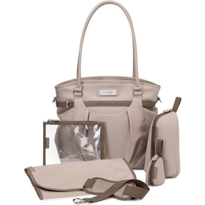 BABYMOOV Sac à Langer Glitter Bag Taupe