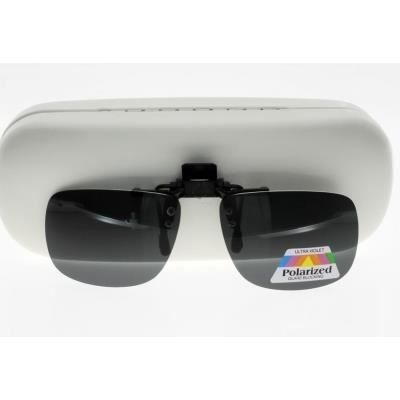 CLIP1970A Sur-lunettes Gris polarise Taille M