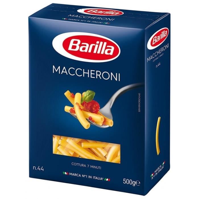 Barilla Maccheroni 500g (lot de 3)