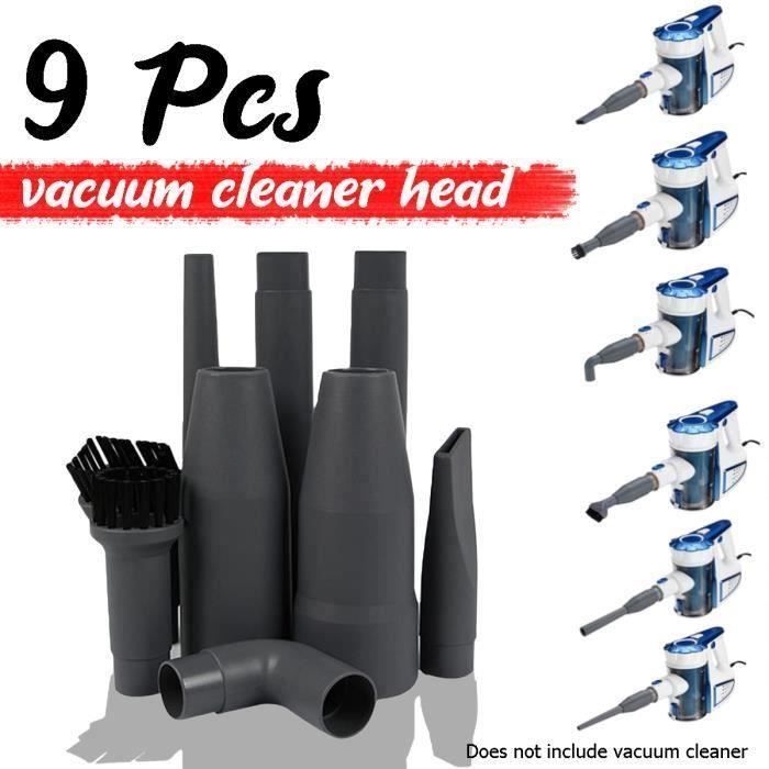 Mini Accessoires Aspirateur 9PCS Brosses de Aspirateur L01947
