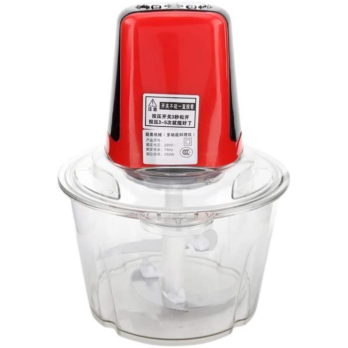 MIXEUR ELECTRIQUE Meacutenage eacutelectrique multifonctionnel viande hachoir hachoir fabricant de saucisses processeur 2L rapid531