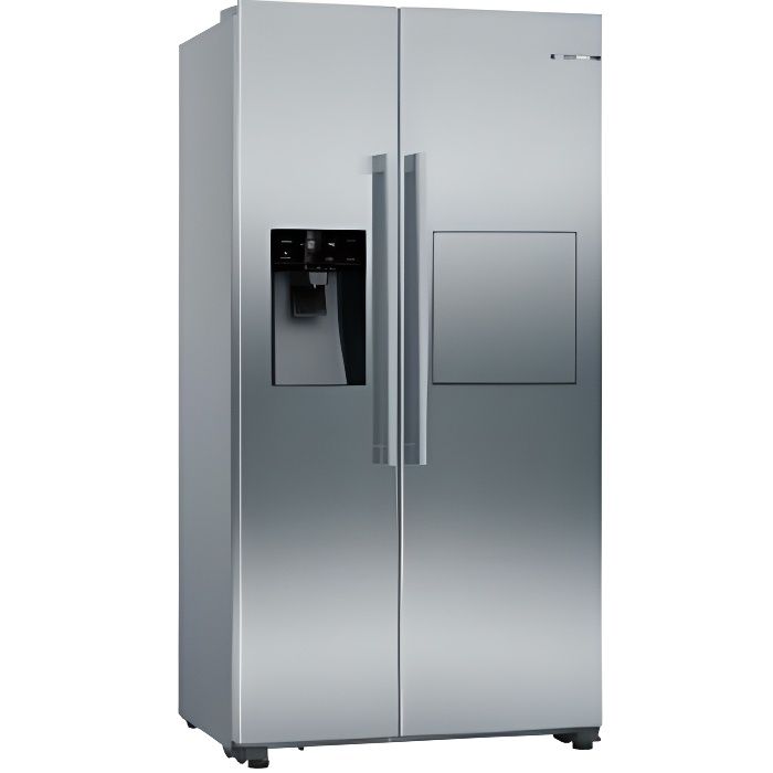Refrigerateur Us178.7x90.8x70.7 A++ Inox Bosch - Kag93aiep