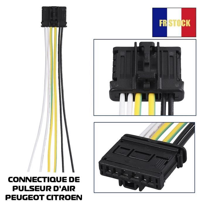 KIT DE RÉPARATION CONNECTEUR PULSEUR D'AIR HABITACLE pour PEUGEOT 206/206+/307