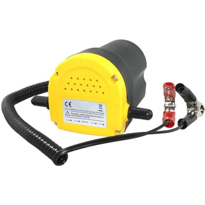 12V 60W Portable Électrique Huile Diesel Pompe D'extraction Extracteur D'huile De POMPE A EAU AUTOMATIQUE - POMPE A EAU MANUELLE
