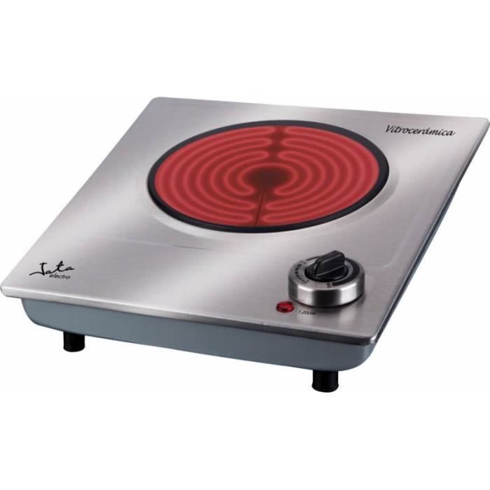 JATA V531, Dessus de table, Céramique, Céramique, Acier inoxydable, 1200 W, 18 cm