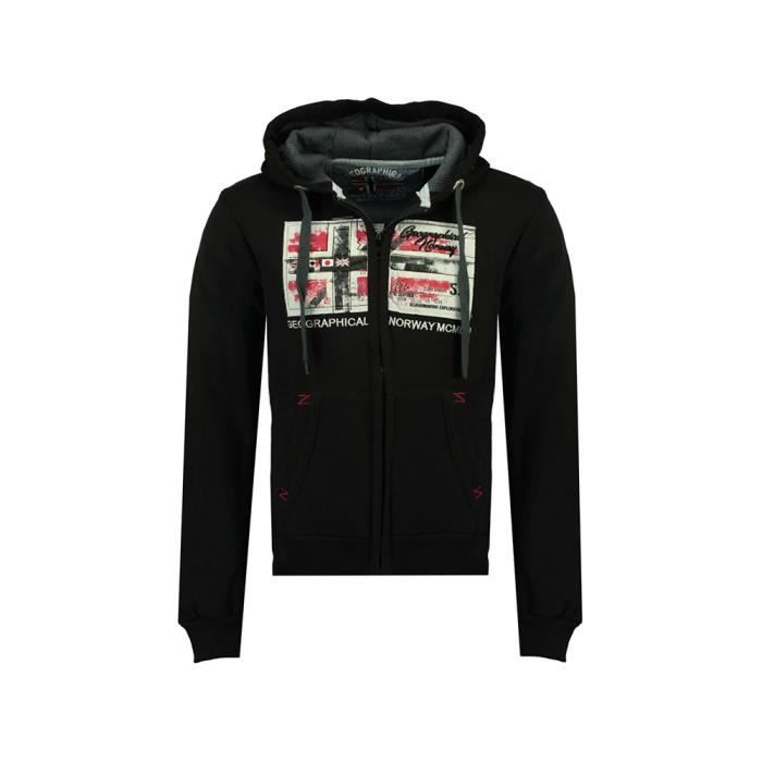 GEOGRAPHICAL NORWAYSweat pour Homme Ginam - Noir - Homme