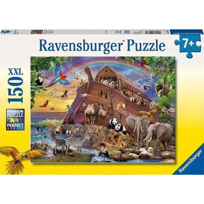 Puzzle XXL 300 Pieces Animaux Et L arche De Noe - Ravensburger Enfant Collection Animaux Sauvage