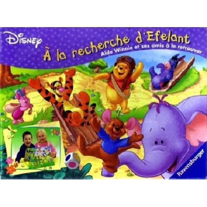 WINNIE-DISNEY-A LA RECHERCHE D'EFELANT-RAVENSBURGER