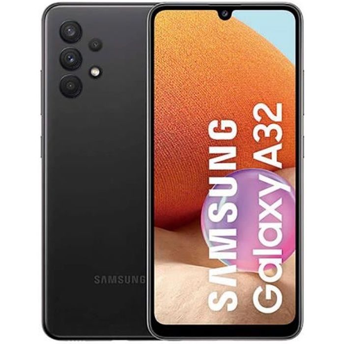 Samsung Galaxy A32 4G 4GB/128GB Negro (Awesome Black) Dual SIM SM-A325F Noir