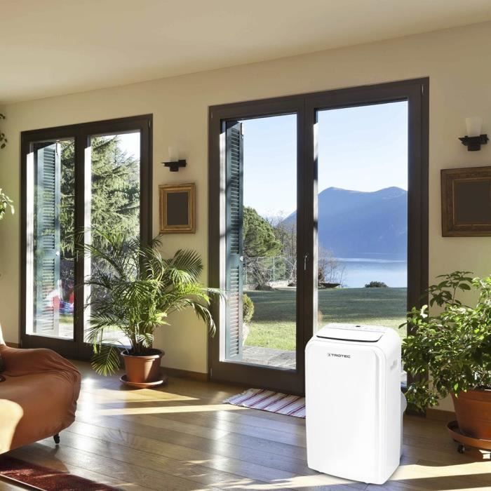 Climatiseur mobile 4 en 1 de 420 m³/h 3500W / 12000 BTU