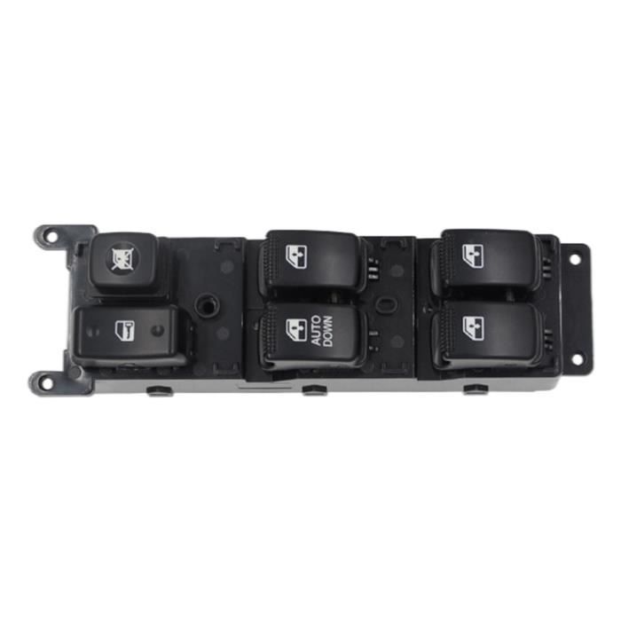 Interrupteur de fenêtre de passager de porte électrique 93570-1G110 lève-vitre de remplacement adapté pour Kia Rio 2006-2010