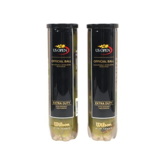 Balles de tennis Us open bipack 2 tubes