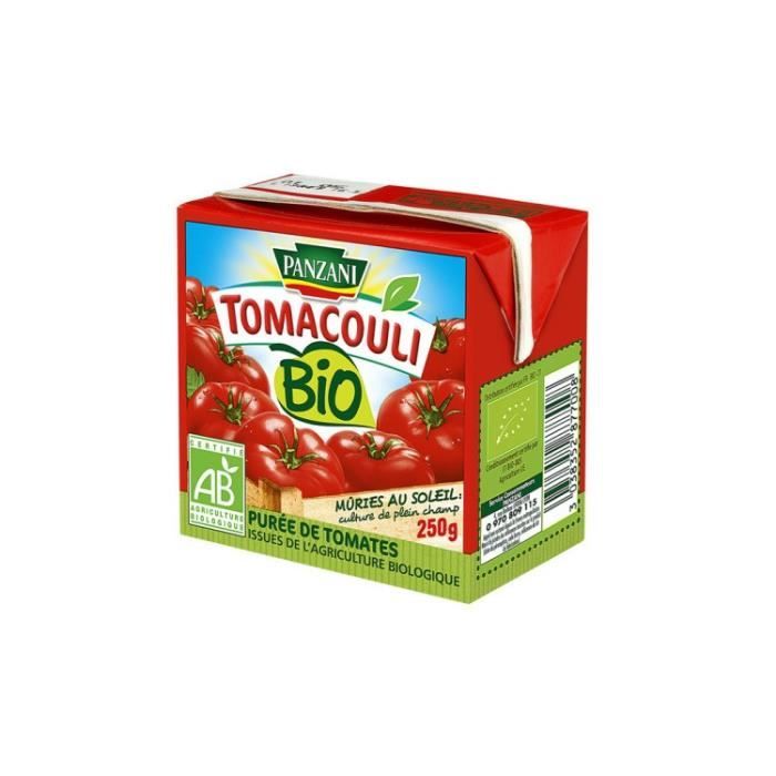 Purée de tomates bio 250g Panzani