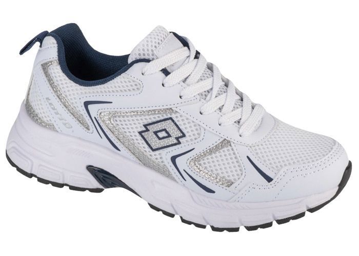 Baskets Femme Lotto Kitaura - Sneakers blanches en maille respirante