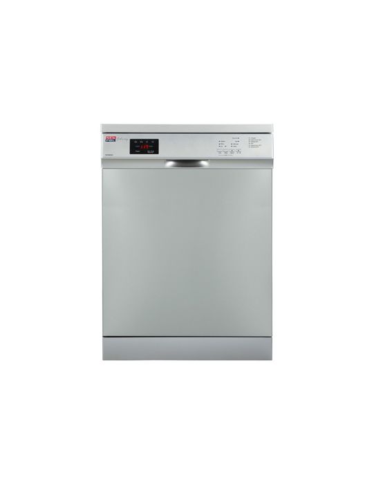Lave-vaisselle - New-Pol - NW3605DX - 12 couverts - Pose libre - Gris - Newpol
