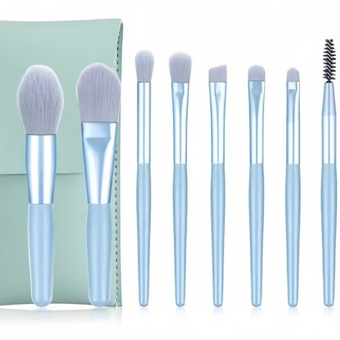 Embla Trousse de maquillage - Trousse de voyage - Trousse de toilette mignonne - En nylon - Avec fermeture éclair