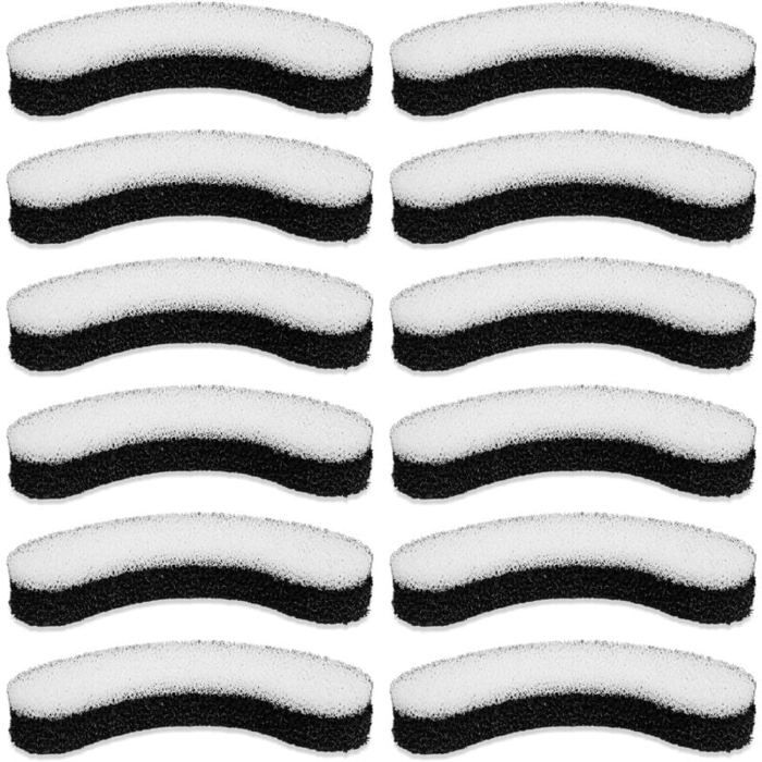 Comparer les prix de 12 Pcs Filtres ponge pour Fontaine Eau de Chat Compatibles avec Distributeurs dEau Clair pour Chats et Chiens PZCC