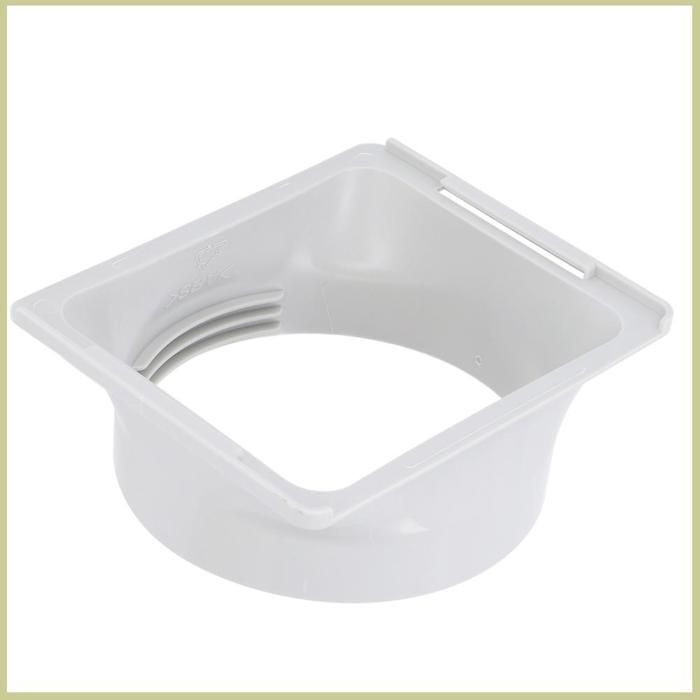 Cocosity Adaptateur de tuyau déchappement pour climatiseur universel ABS design carré à rond
