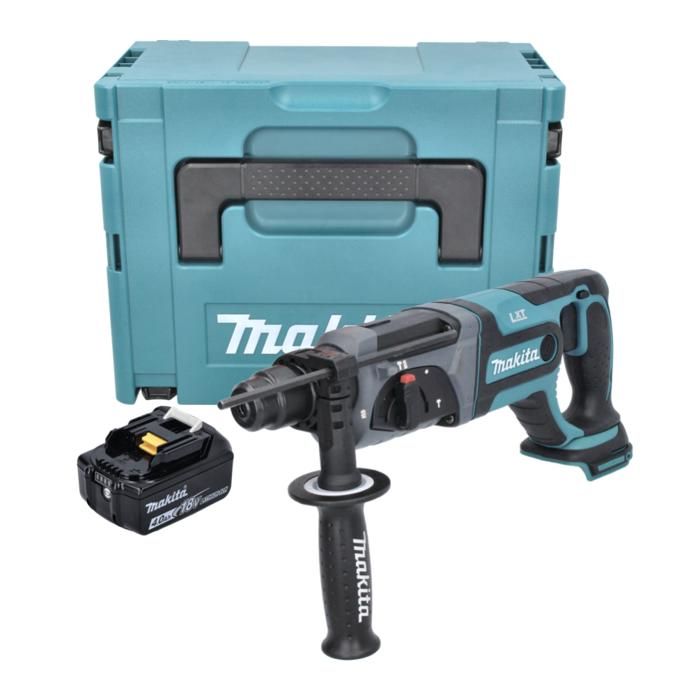 Perforateur Burineur sans fil Makita DHR 241 18 V Li Ion SDS Plus Boîtier Makpac