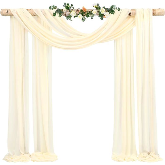Panneau japonais impression numérique Opalia blanc rouge lot de 6 60x245 cm - Luxembourg